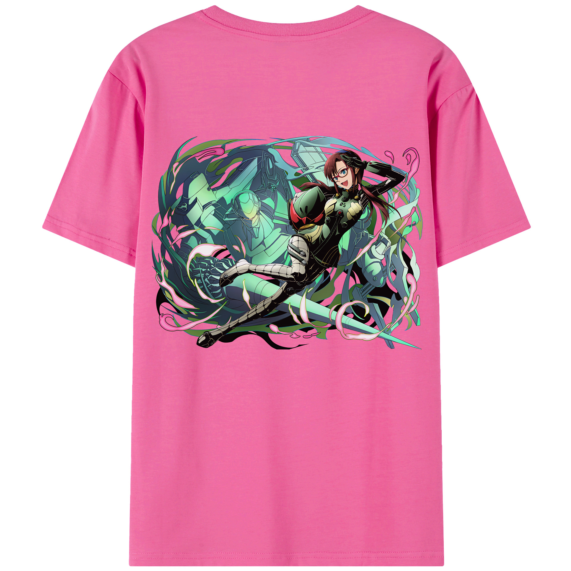 （画像用） EVA 新世紀エヴァンゲリオン レディース半袖Tシャツ(バックプリント)
